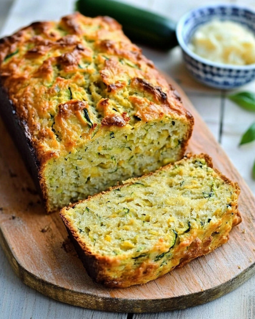 Zucchini Cheddar Quick Bread
