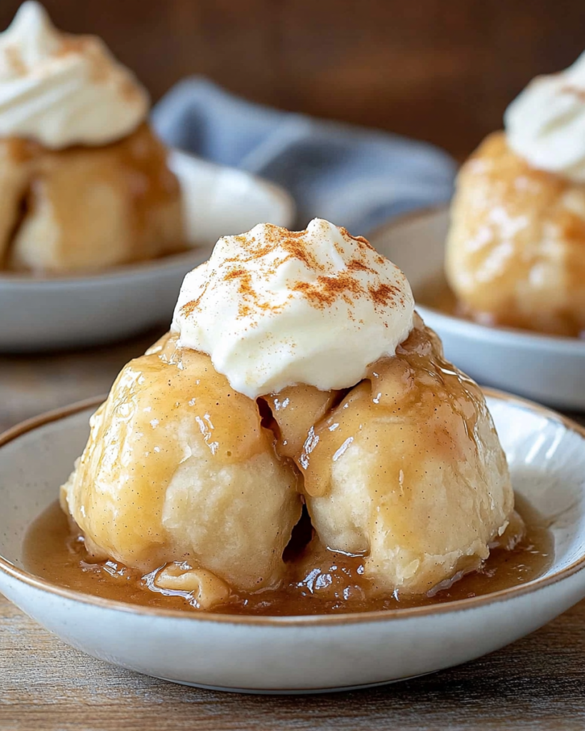 Crock Pot Apple Pie Dumplings