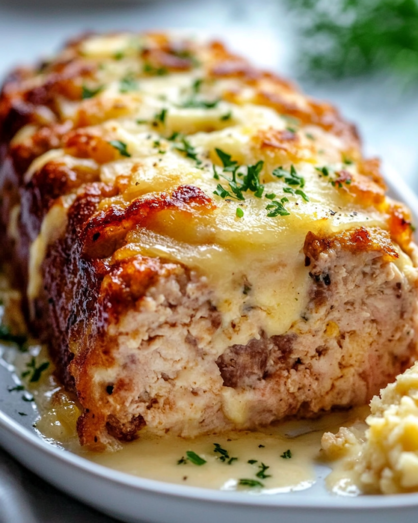 Chicken Cordon Bleu Meatloaf