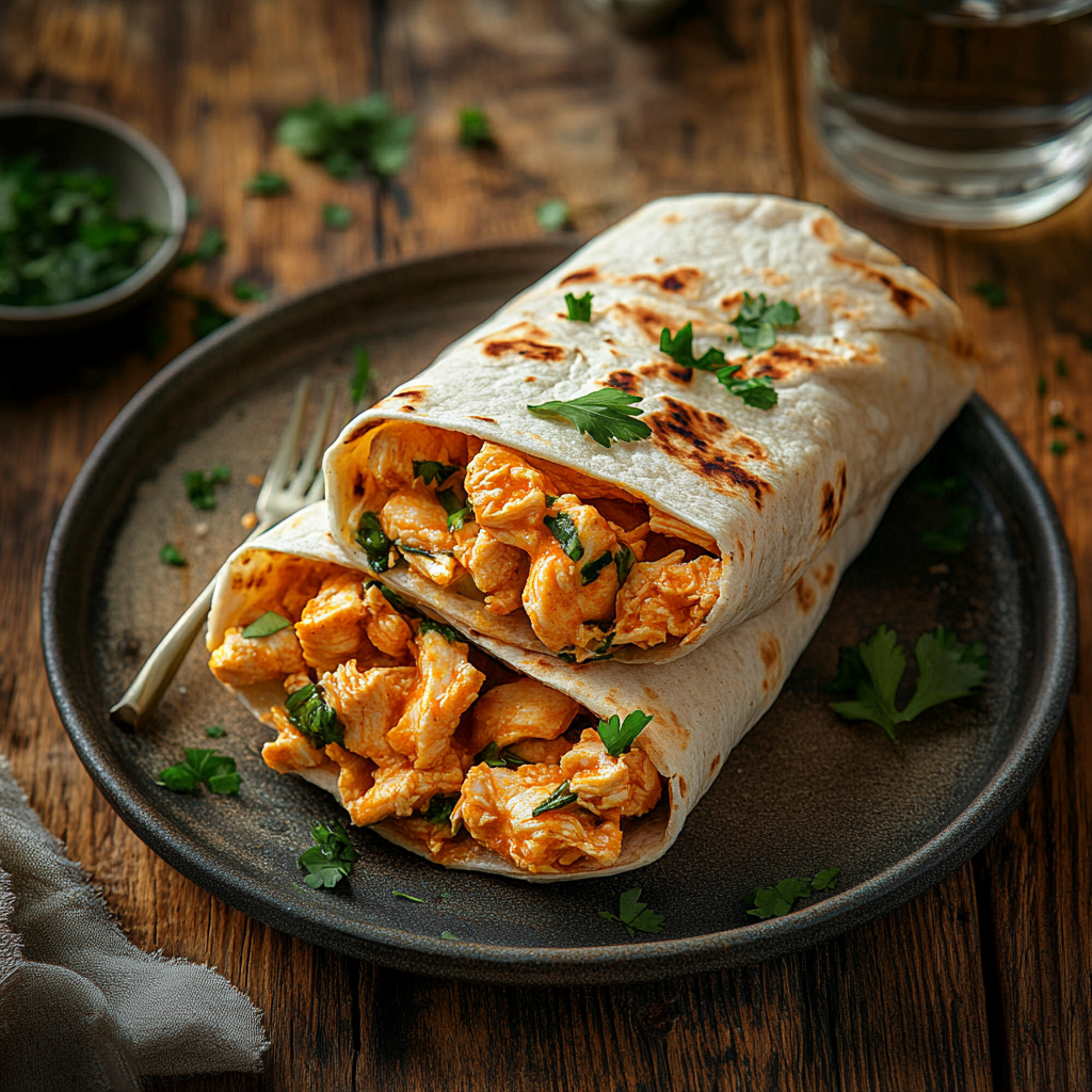 Buffalo Chicken Wraps