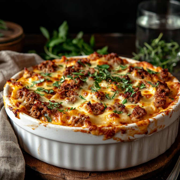 Meat Pizza Casserole: A Delicious Twist on Pizza