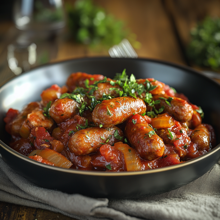 Sausage Cacciatore: A Simple, Flavorful Italian Dish