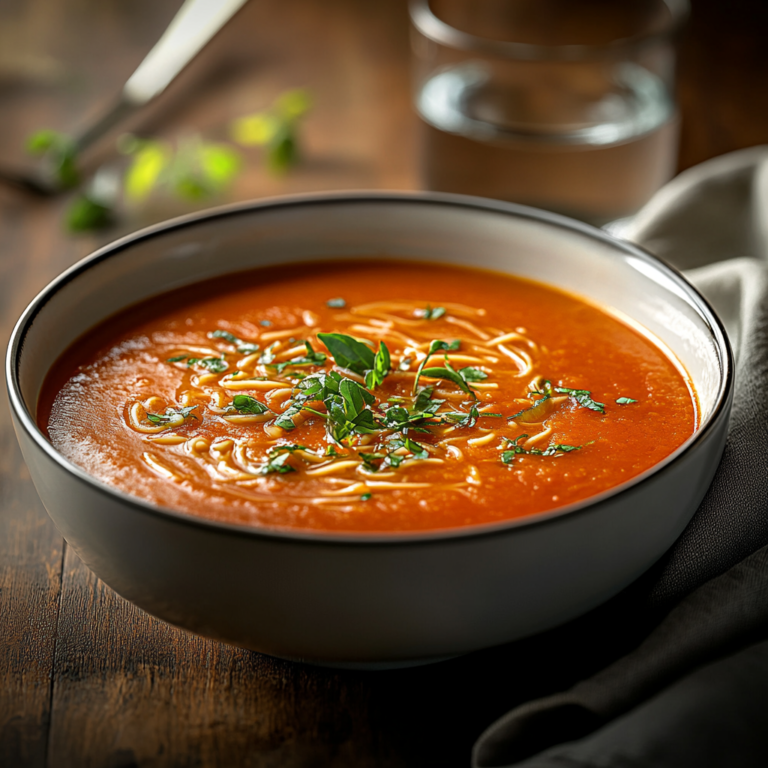Tomato Vermicelli Soup
