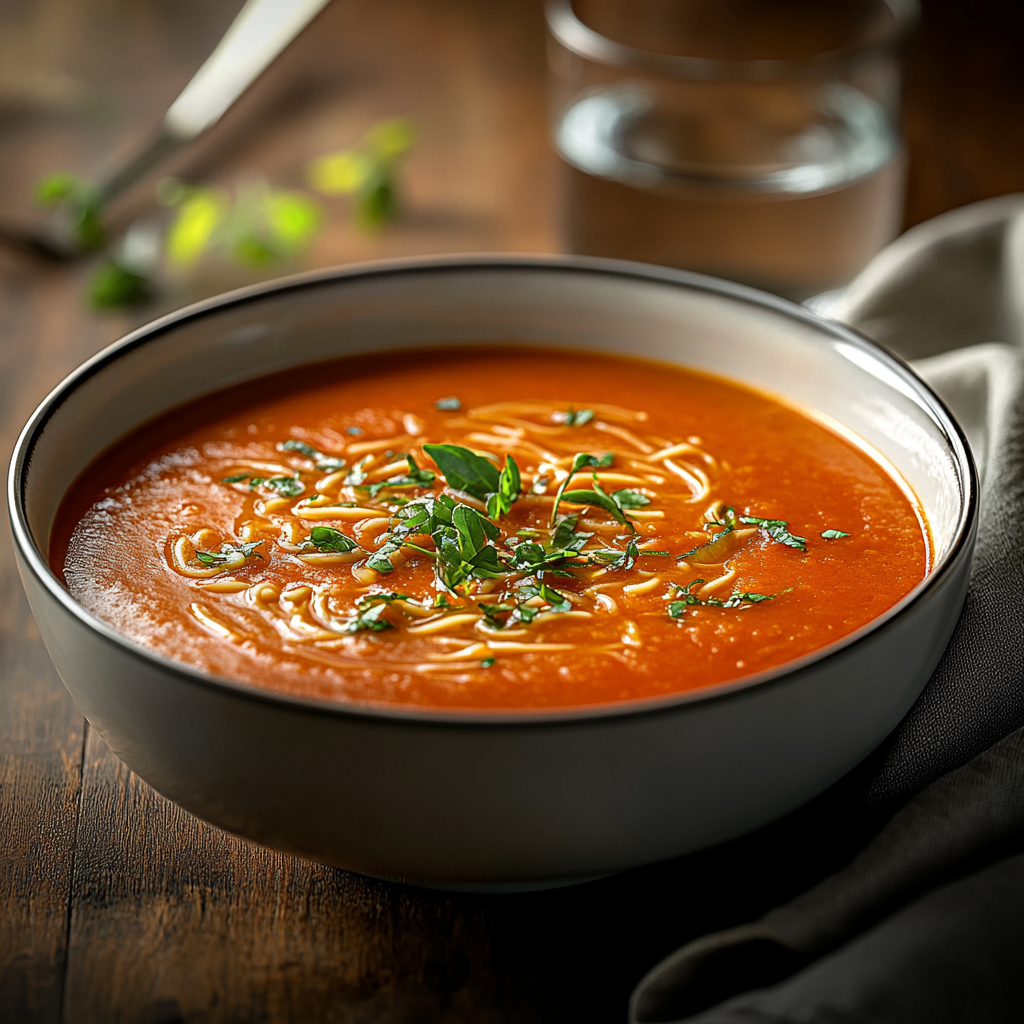 Tomato Vermicelli Soup