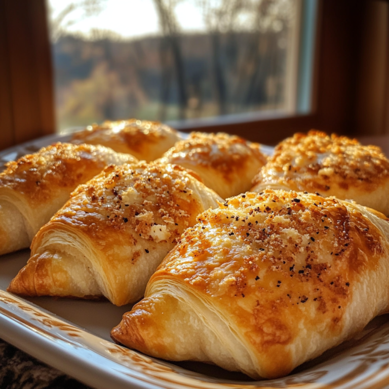 Crescent Roll Chicken Bundles