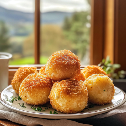 Cheesy Potato Croquettes