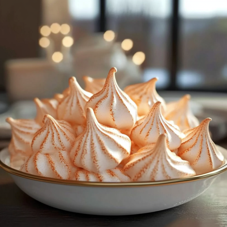 Orange Meringue Cookies