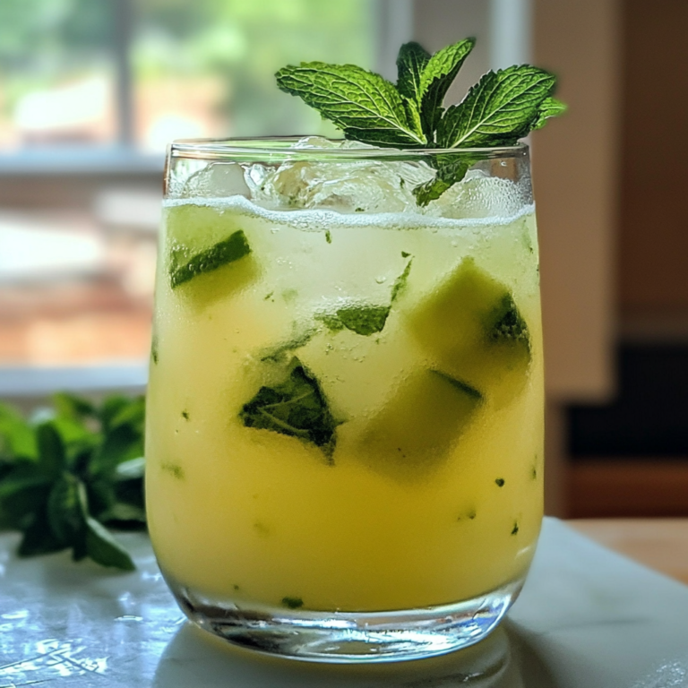 Honeydew Ginger Mojito