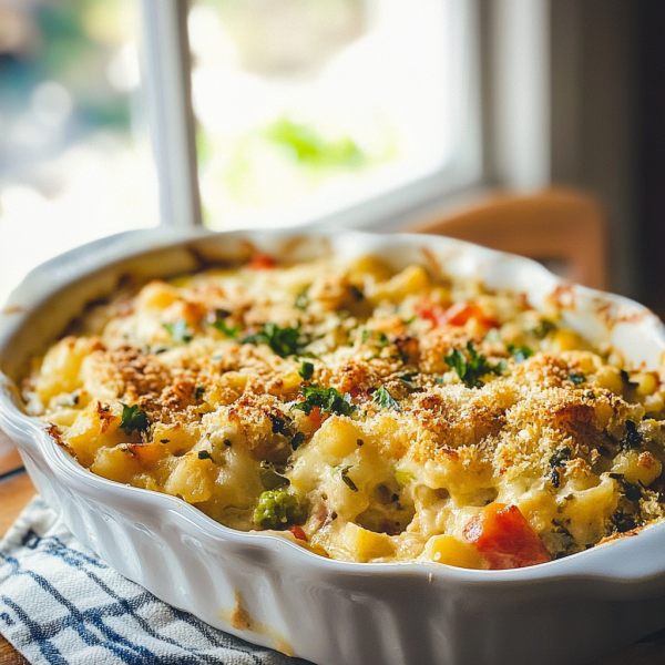 Cheesy Vegetable Casserole