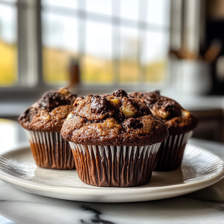 Chocolate Banana Muffins
