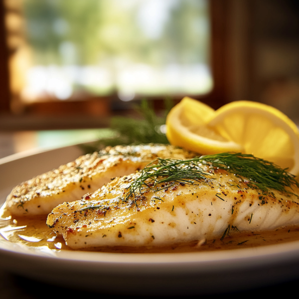 Lemon Dill Baked Tilapia