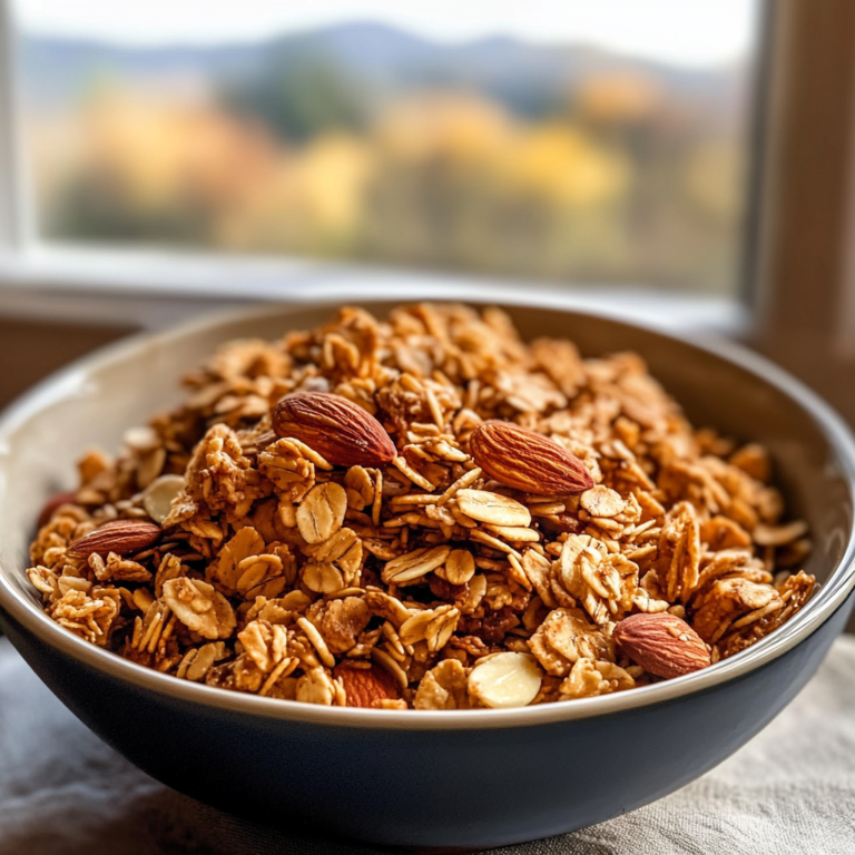 Maple Almond Granola Clusters