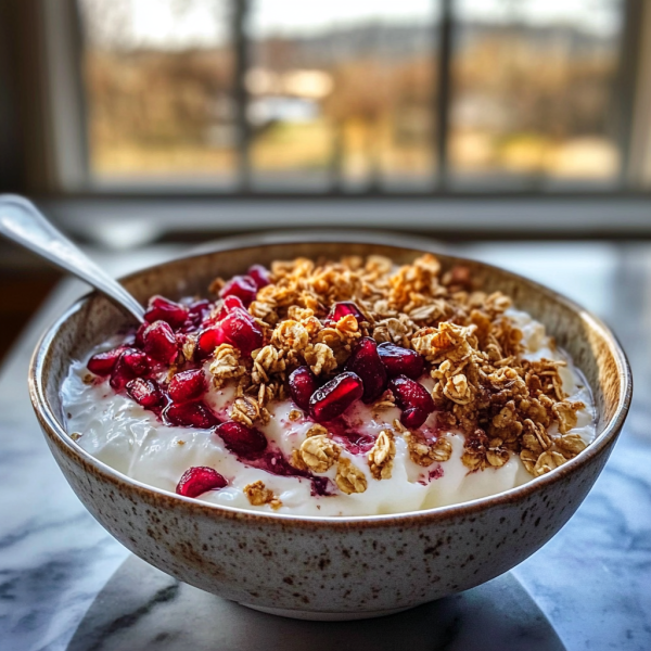 Pomegranate Yogurt Bowl