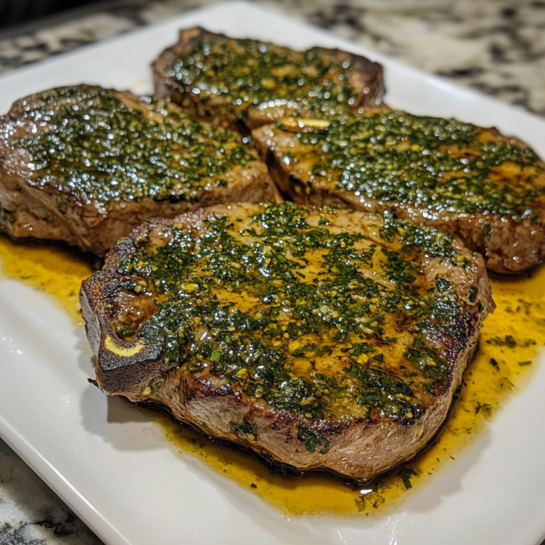 Herb Marinated Sirloin Steaks