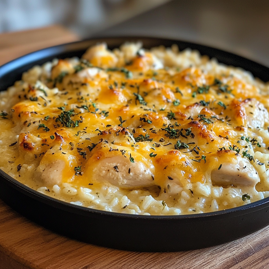 One Pan Chicken and Rice