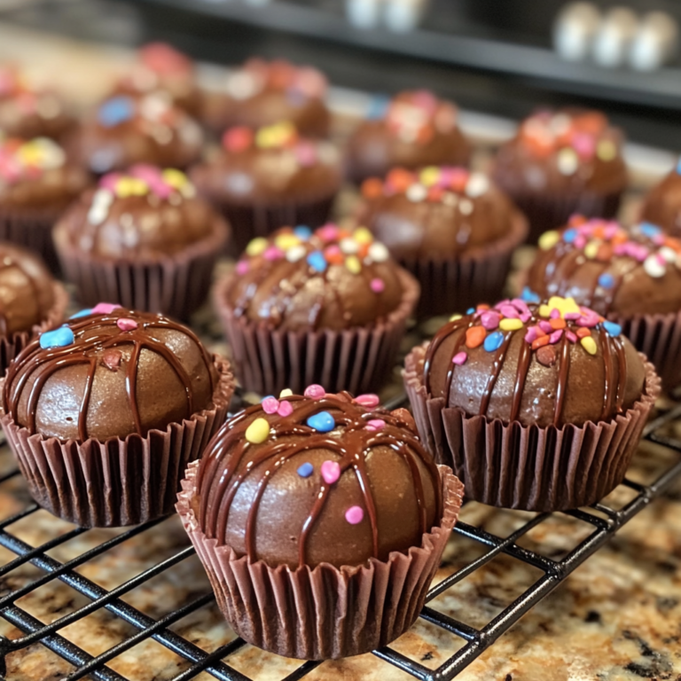 Chocolate Bonbons Mini-Cakes