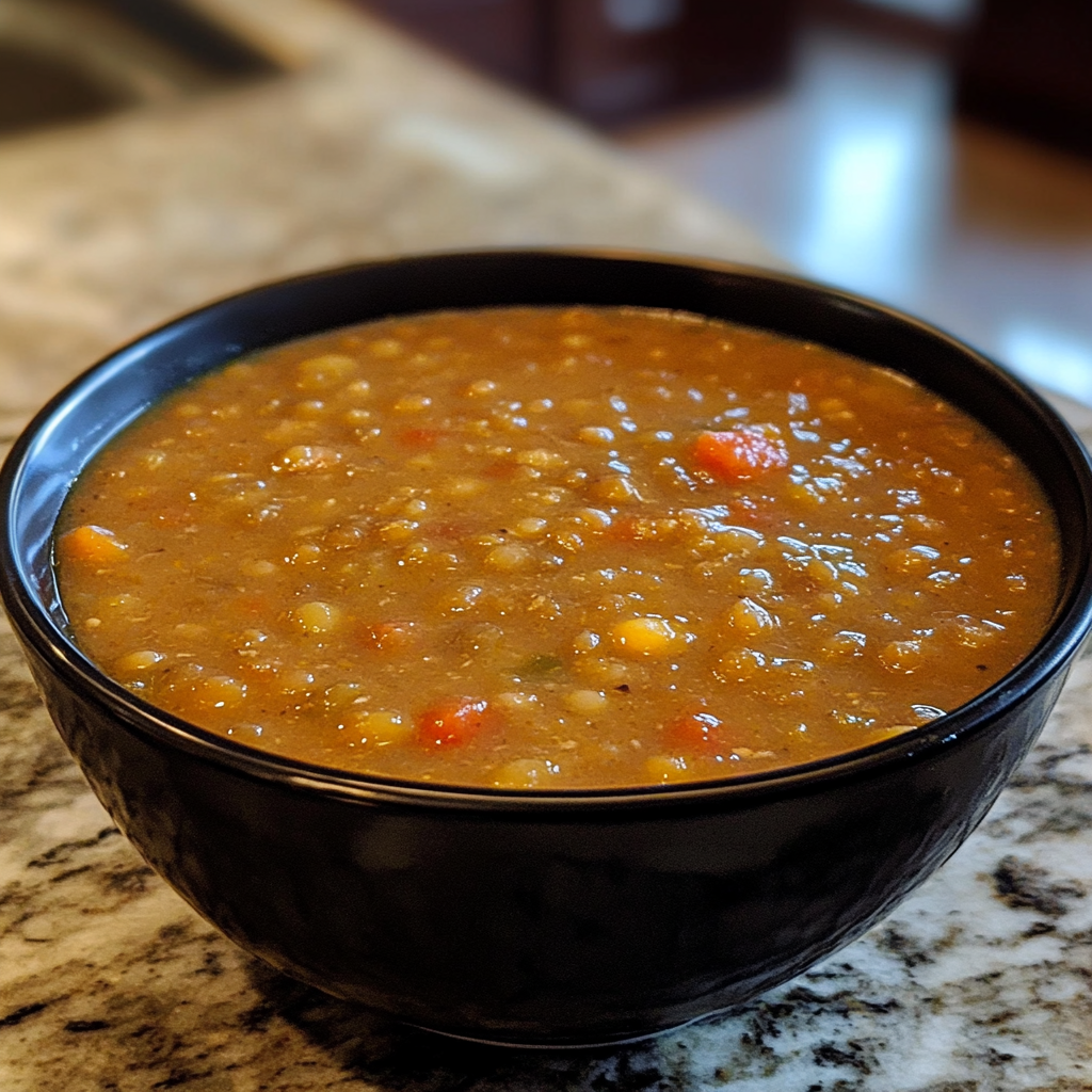 Slow Cooker Lentil Soup
