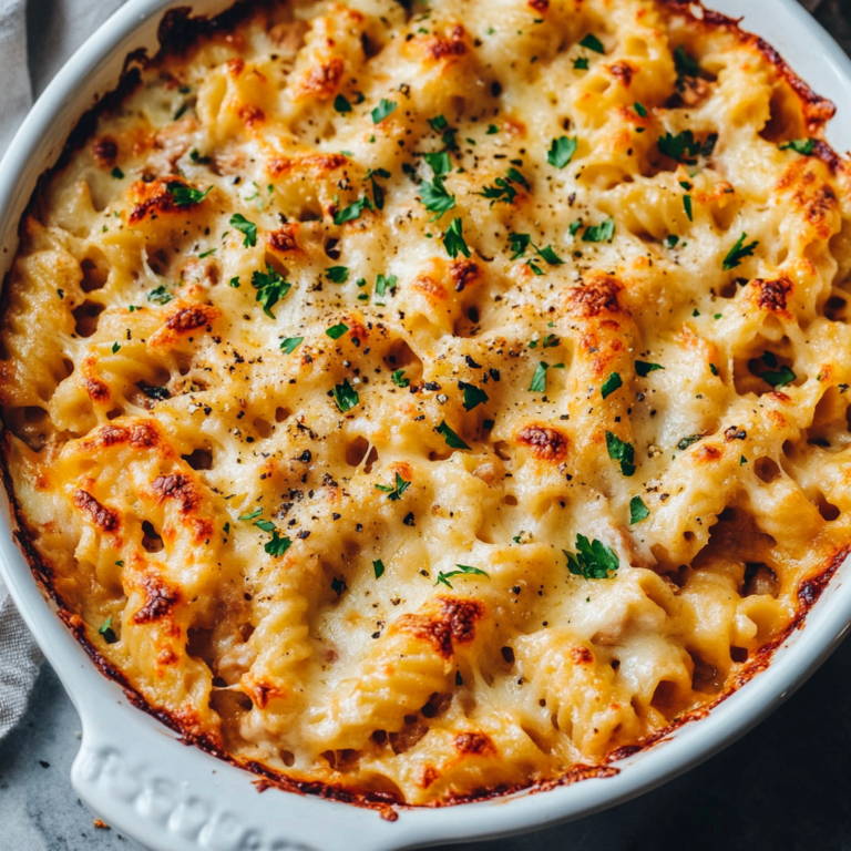 Creamy Tuna Pasta Bake