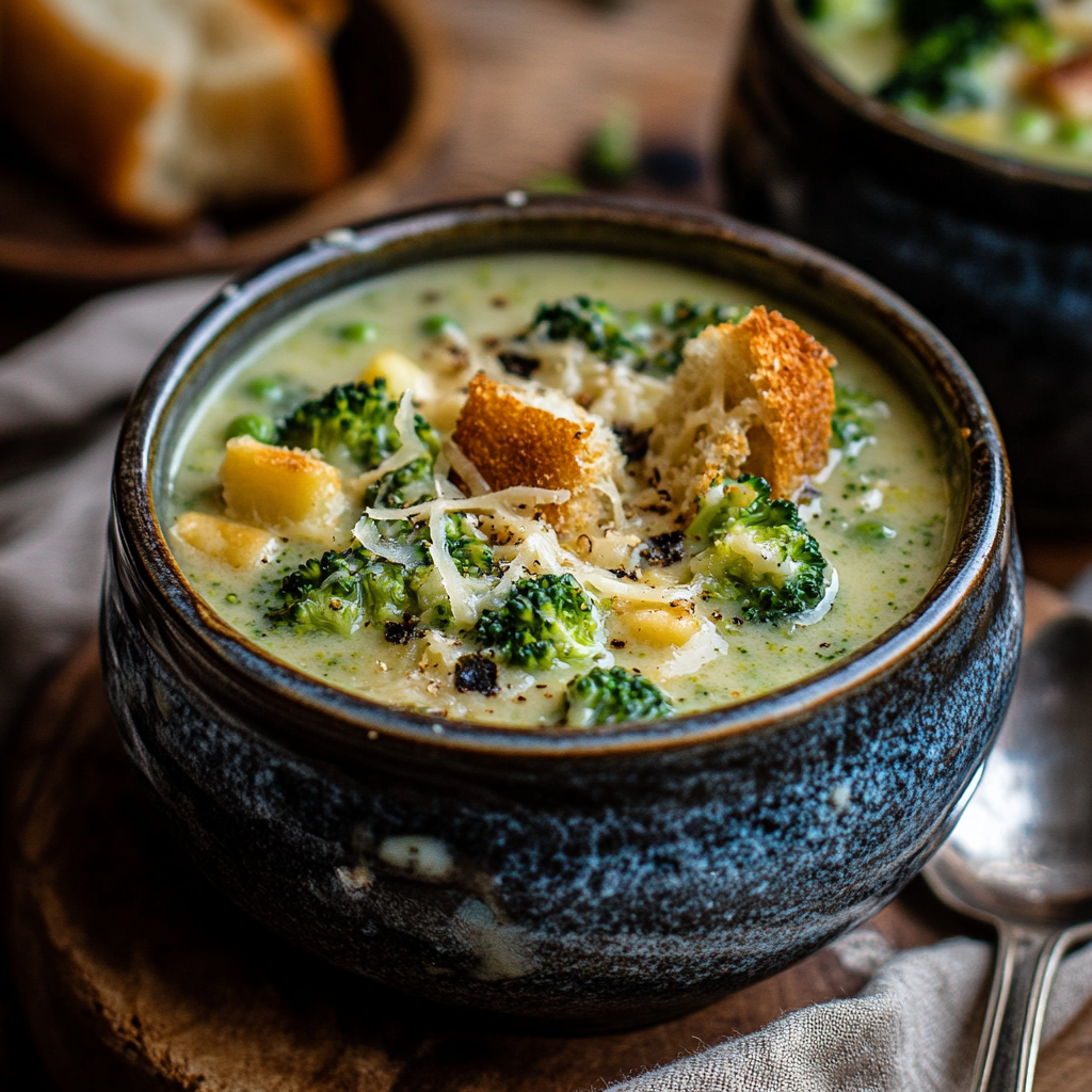 Broccoli Stilton Soup