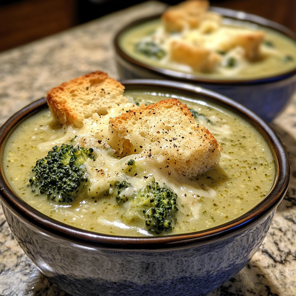Broccoli Stilton Soup