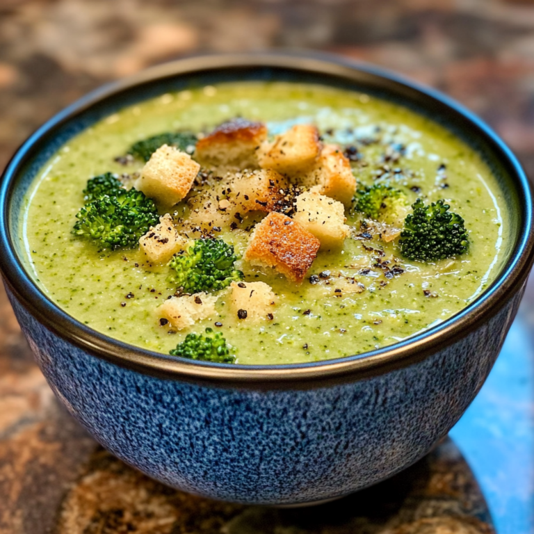 Broccoli Stilton Soup