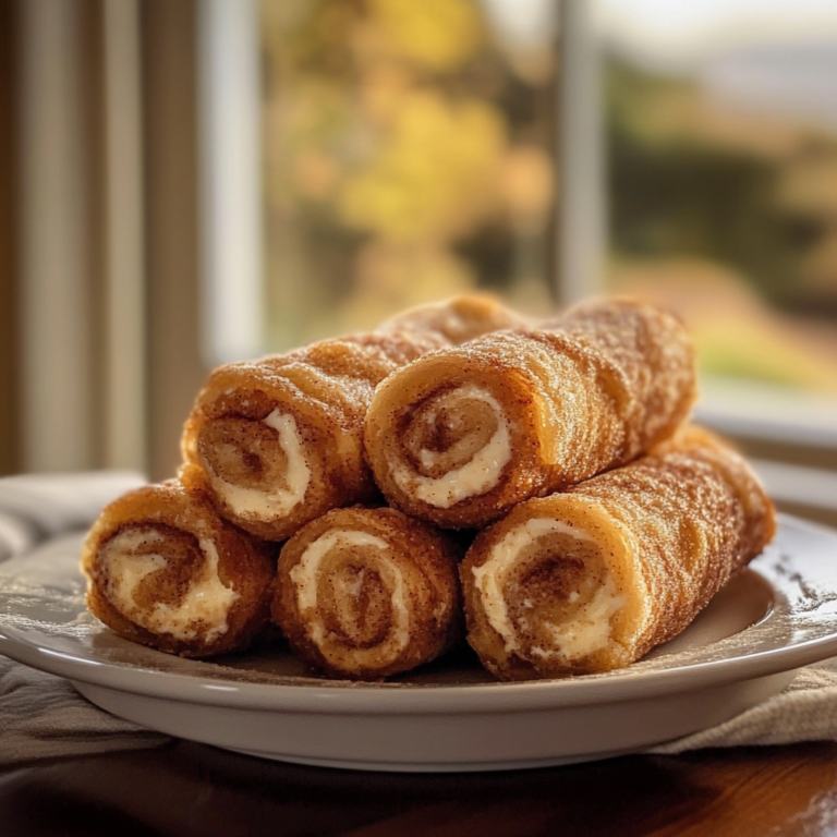 Baked Cinnamon Cream Cheese Roll-Ups