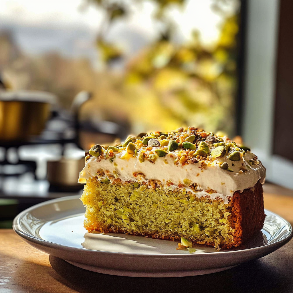 Pistachio cake recipe