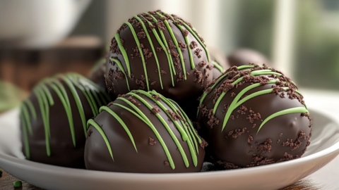 Thin Mint Truffles