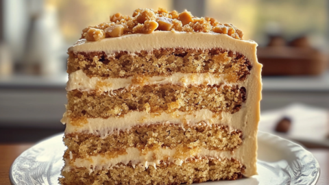 Butterscotch Crunch Cake