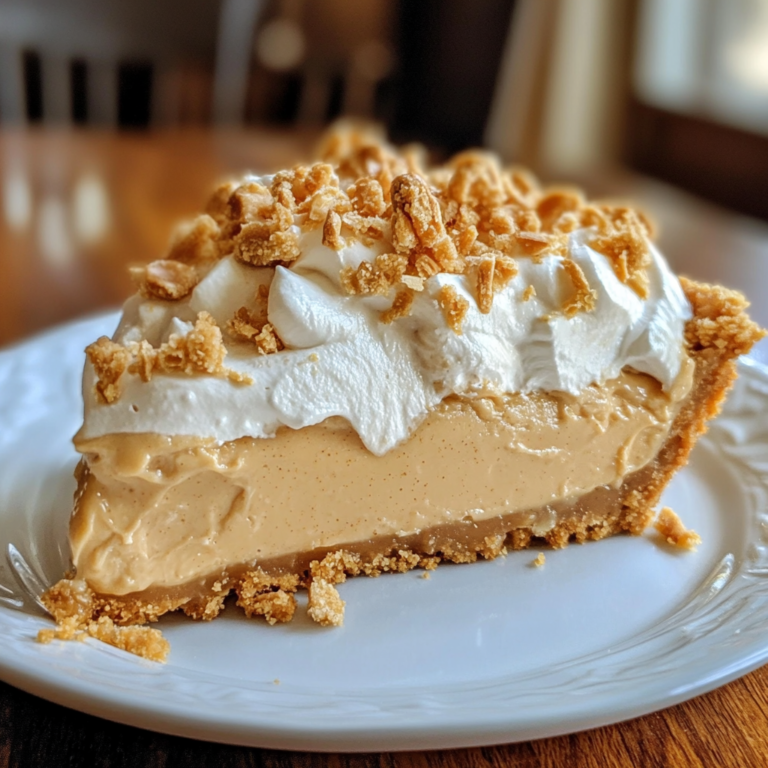 Amish Peanut Butter Cream Pie