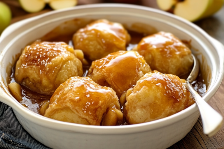 Crock Pot Apple Pie Dumplings