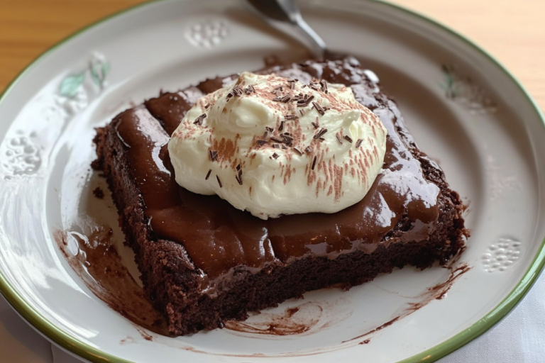 Gooey Chocolate Skillet Cake