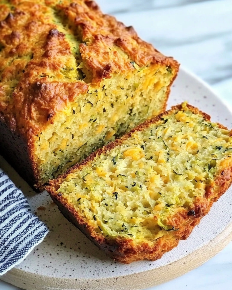 Zucchini Cheddar Quick Bread