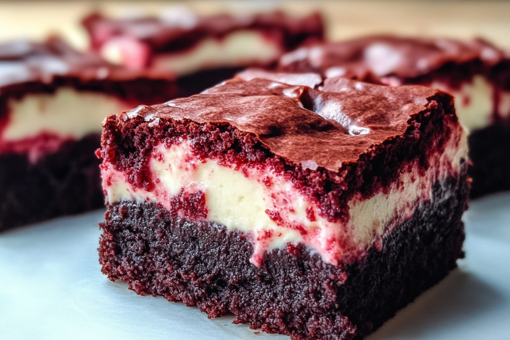 How to Make the Perfect Red Velvet Cheesecake Brownies