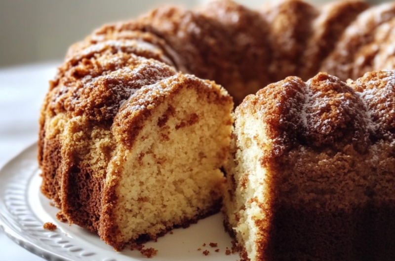 Irresistibly Moist Delight: How to Make the Ultimate Sour Cream Coffee Cake at Home