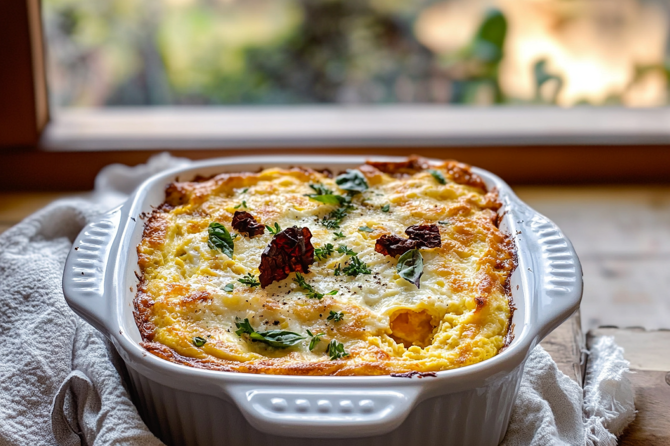baked egg casserole