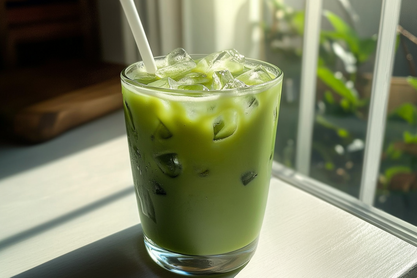 Iced Matcha Latte Recipe