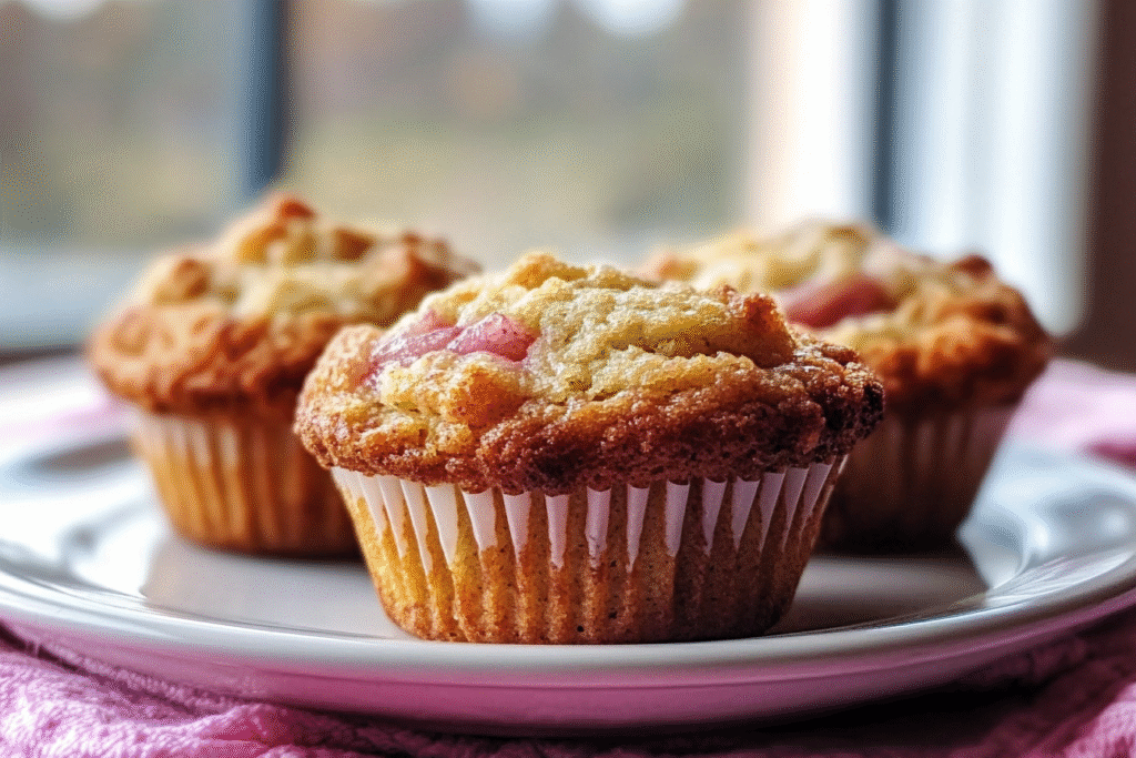 The Best Easy Rhubarb Muffins Recipe for Breakfast & Snacks