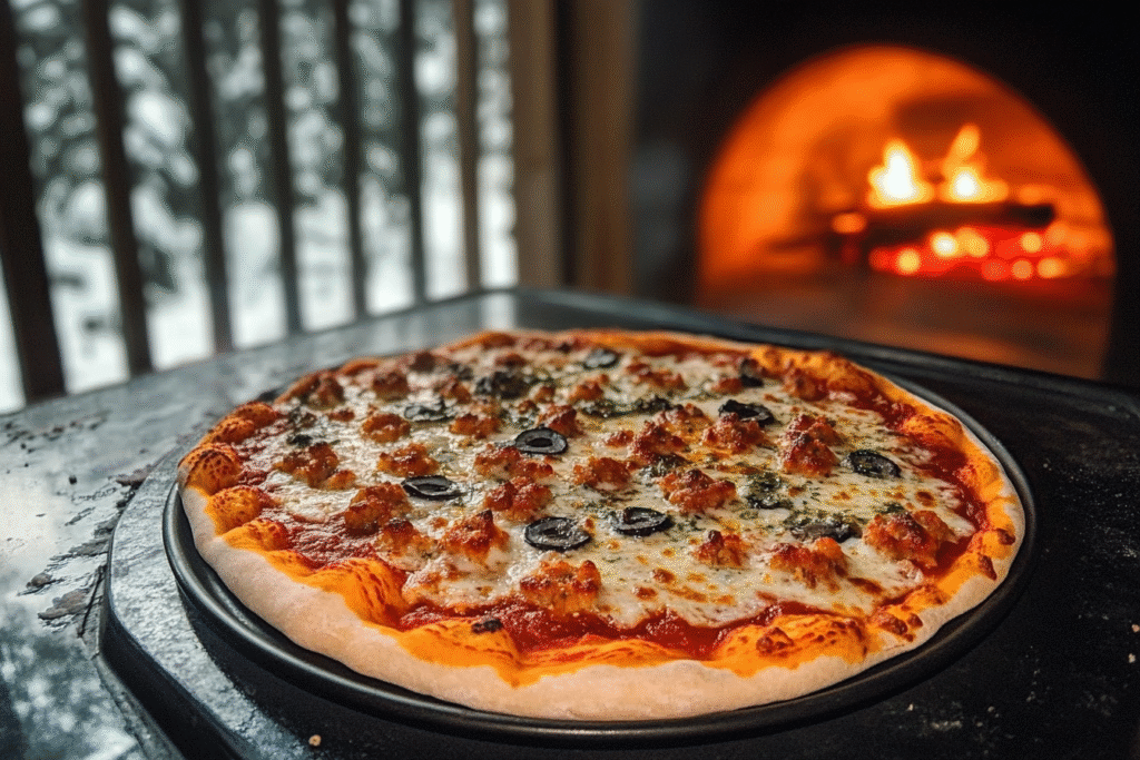 campfire pizza recipe