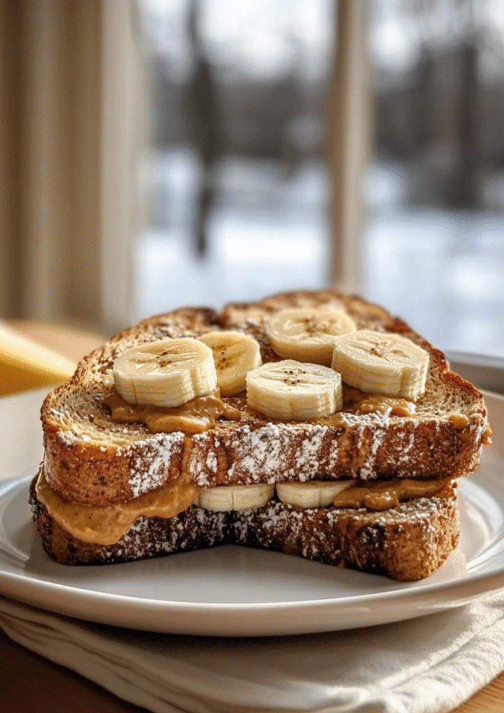 Peanut Butter Banana Toast