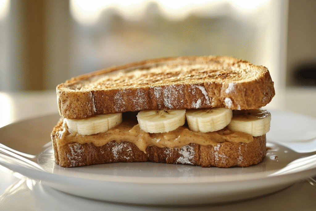 Peanut Butter Banana Toast