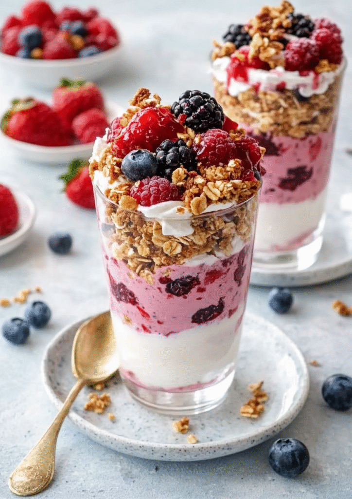 Greek Yogurt Berry Parfait