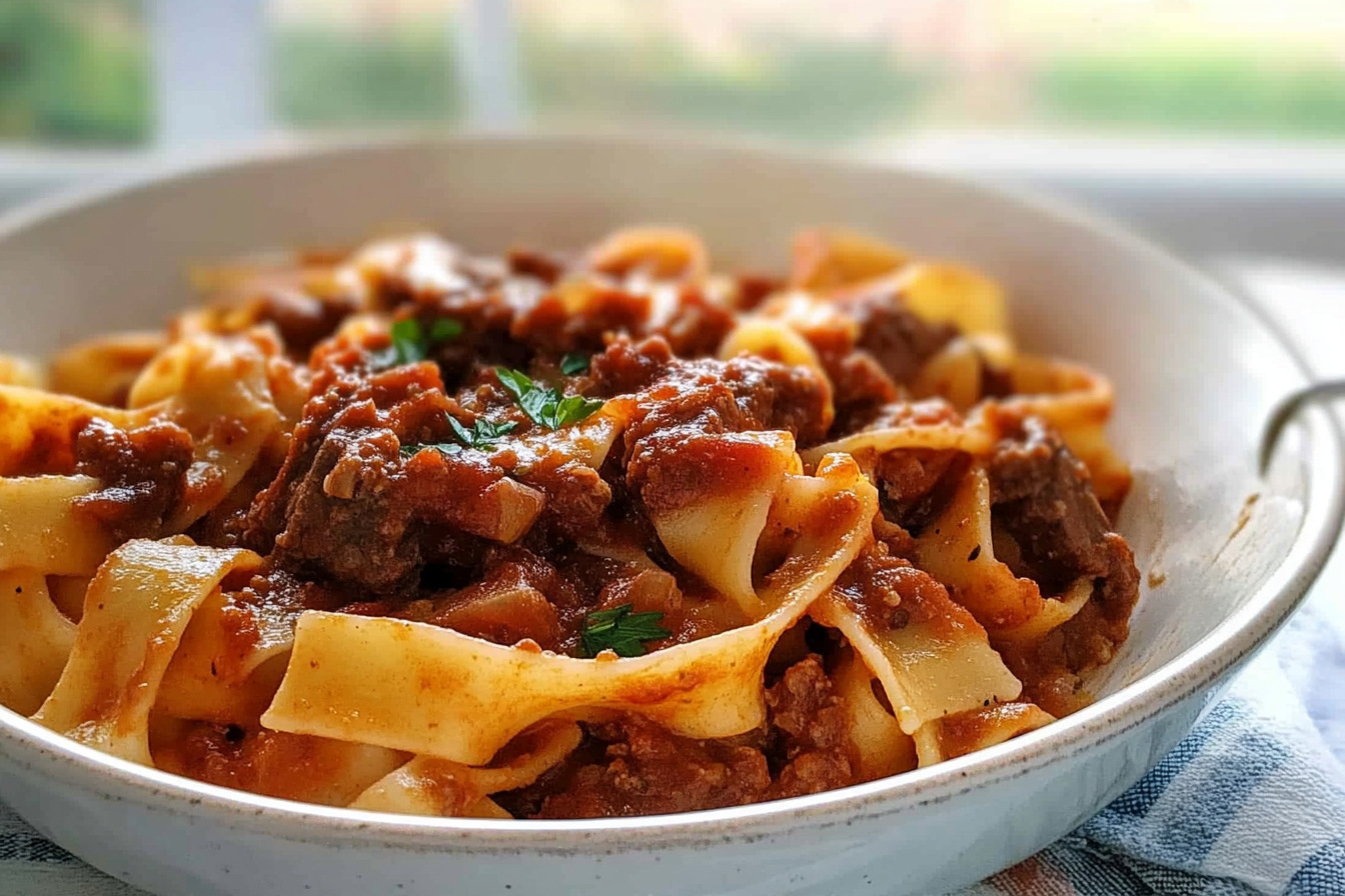 Beef Ragu Pasta