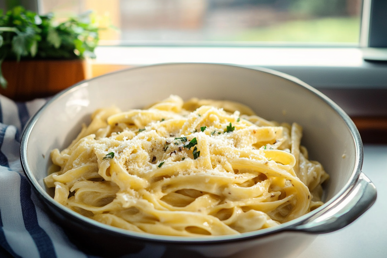 One-Pot Garlic Parmesan Pasta