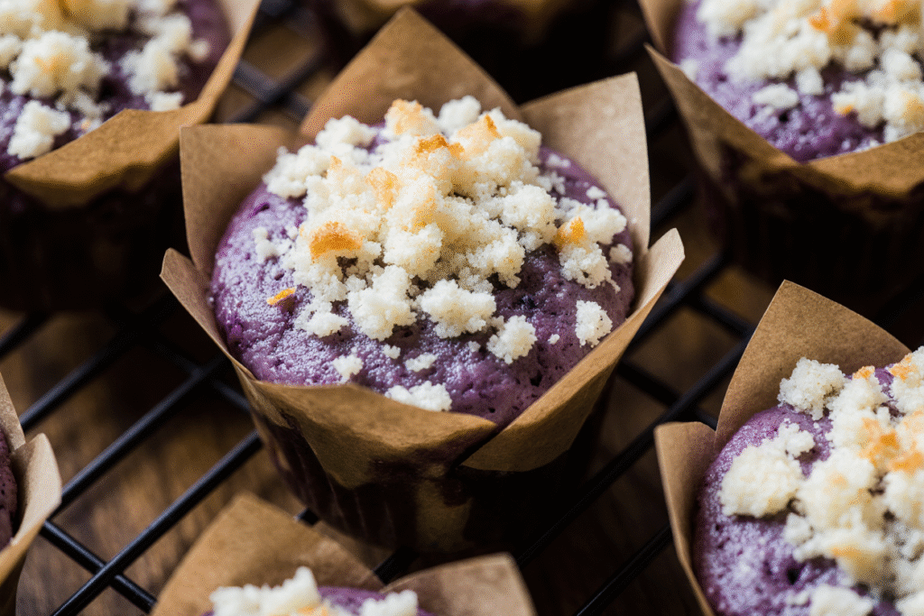 How to Make Moist & Fluffy Ube Muffins at Home