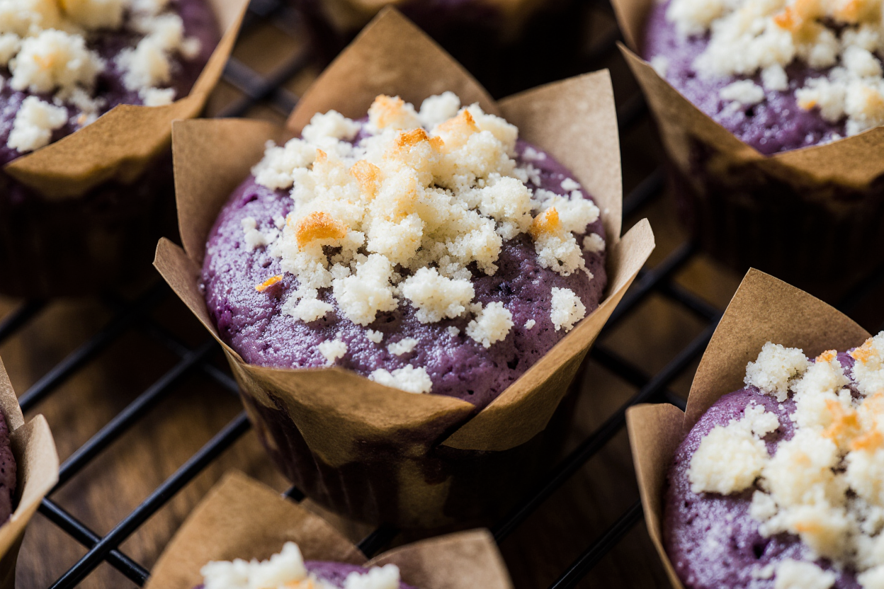 Ube Muffins