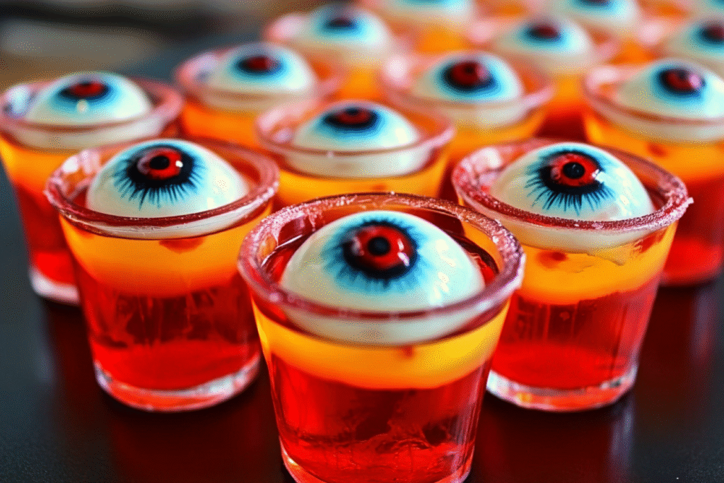 Halloween Eyeball Jello Shots