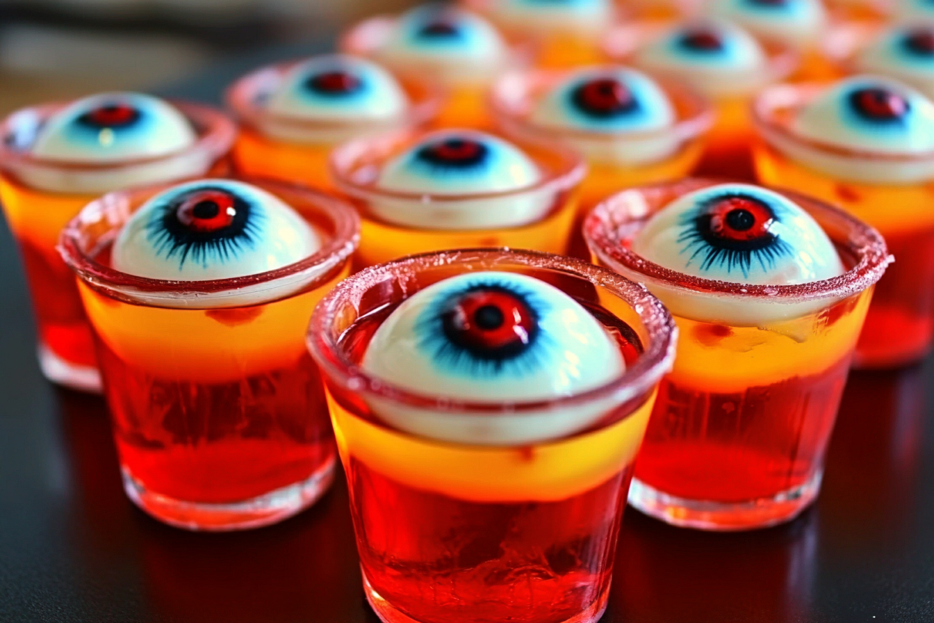 Halloween Eyeball Jello Shots