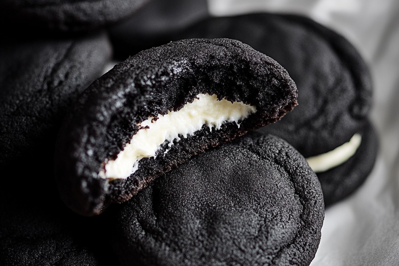 Black Velvet Cheesecake Cookies
