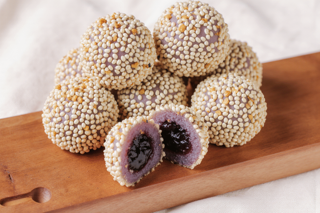 Filipino Ube Buchi